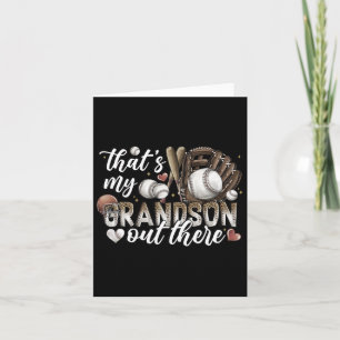That's My Grandson Out There Sell Grandma Mothers Card