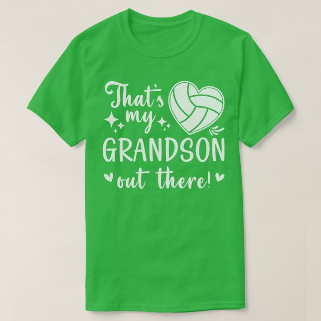 Thats My Grandson Out There T-Shirt (Design Front)