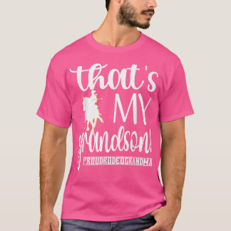 That's My Grandson Proud Rodeo Grandma Of A Rodeo  T-Shirt