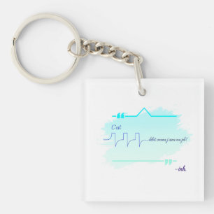 That's My Job Breathing Rate! - Inhalo Gift Key Ring