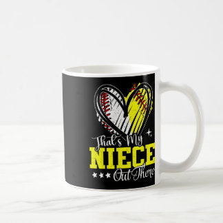 That's My Niece Out There Softll Sell Heart  Coffee Mug