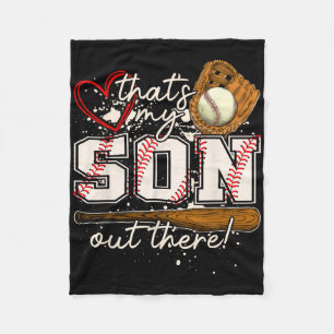 That's My Son Out There Sell Matching Family Fleece Blanket