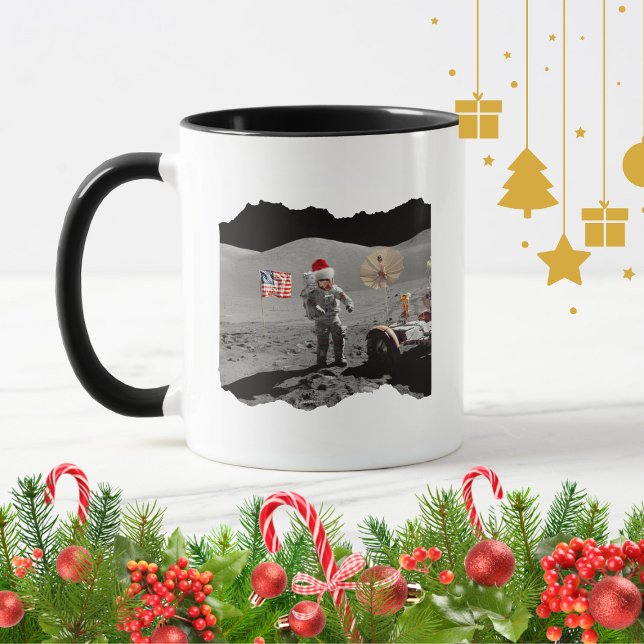 That's One Small Step for Santa Apollo 17  Mug (Creator Uploaded)