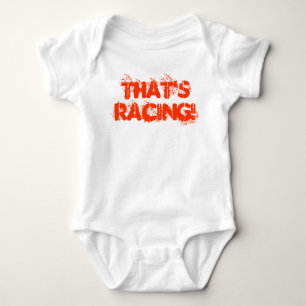 That's Racing! Baby Bodysuit