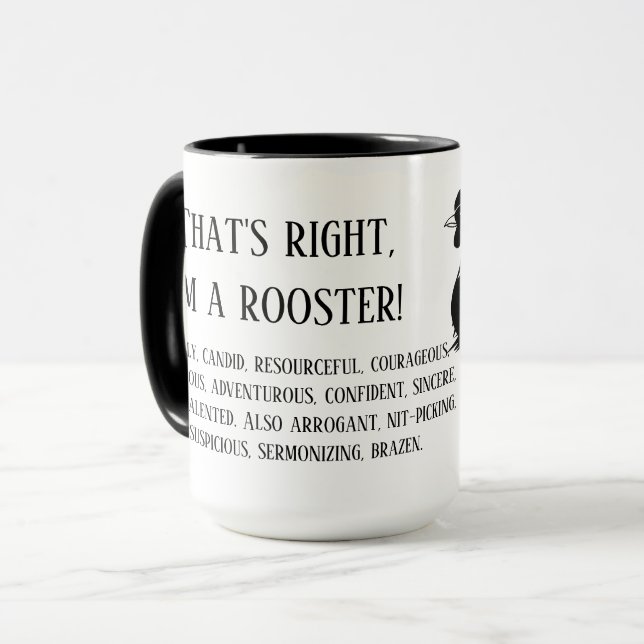 That's right, I'm a rooster Mug (Front Left)