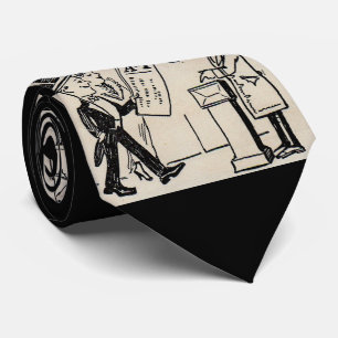 That's the Ticket - 1920s theatre cartoon Tie