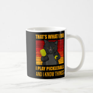 That's What I Do-i Play Ckleball And I Know Things Coffee Mug