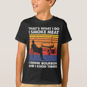 That's What I Do Smoke Meat Bbq T-Shirt