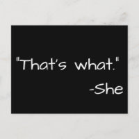 That's what she said quote funny