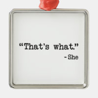 That's What She Said Quote