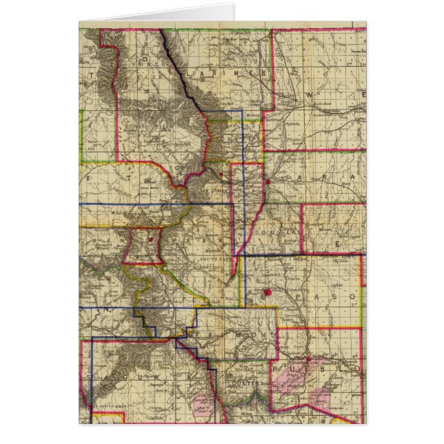 Thayer's map of Colorado 2 (Front)