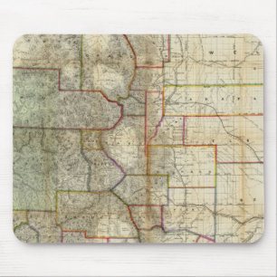 Thayer's New Map Of The State of Colorado Mouse Mat
