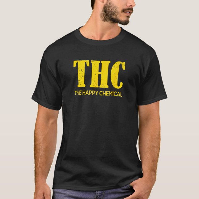 THC  The Happy Chemical T-Shirt (Front)