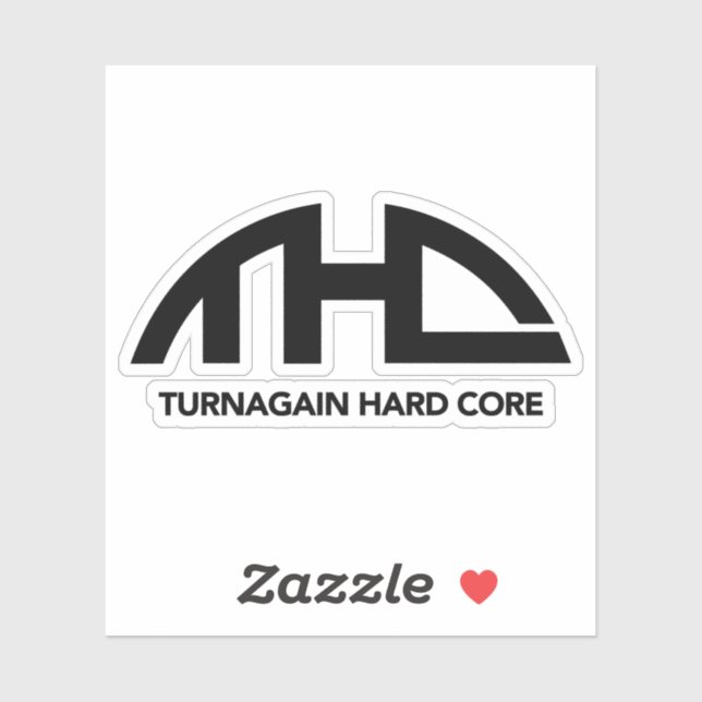 THC (Turnagain Hard Core) Die Cut Sticker (Sheet)