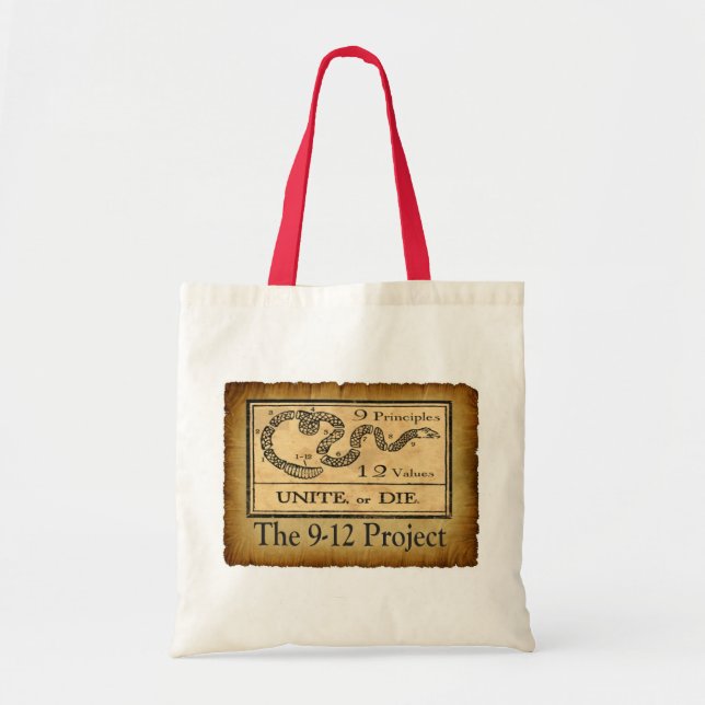 the912project.com unite or die bag (Front)