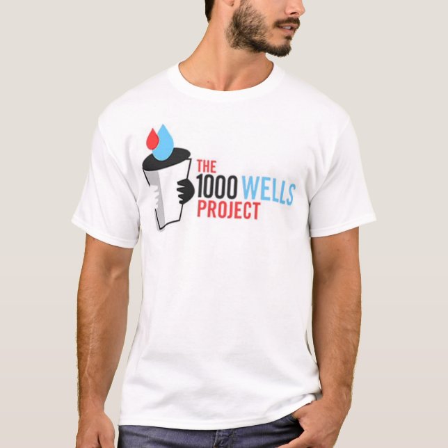 The 1000 Wells Project T-Shirt (Front)