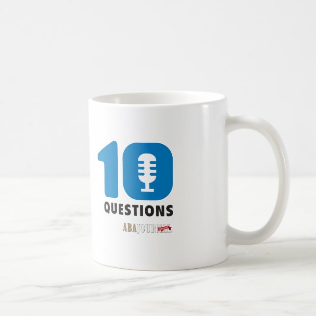 The 10 Questions ABA Journal Coffee Mug (Right)