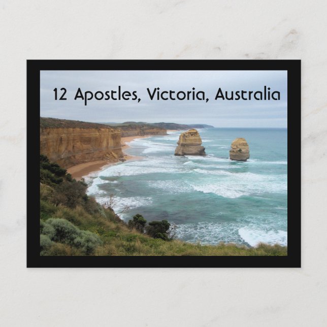 The 12 Apostles, Victoria, Australia Postcard (Front)