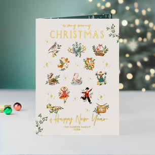 The 12 Days of Christmas   Illustrated Holiday