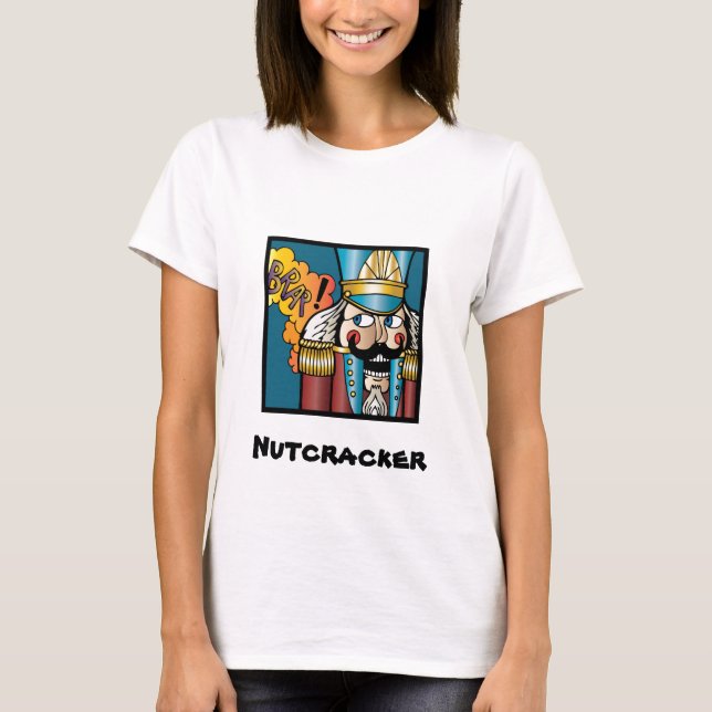 The 12 Farts of Christmas Nutcracker T-Shirt (Front)