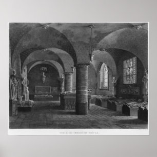 The 13th century room, Musee des Monuments Poster