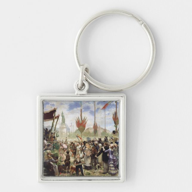 The 14th July 1880, 1882 Key Ring (Front)
