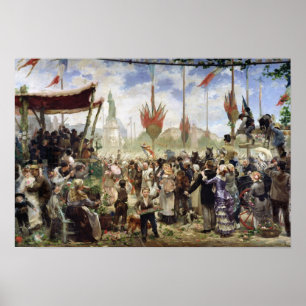 The 14th July 1880, 1882 Poster