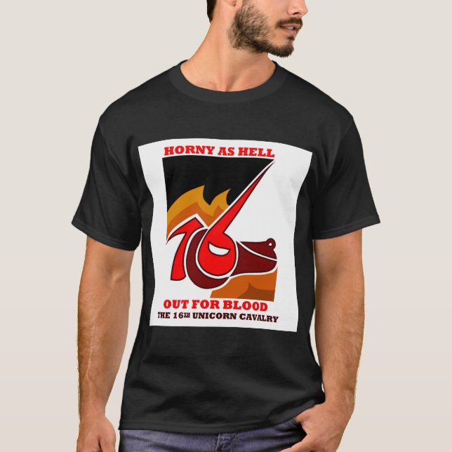The 16th Unicorn Cavalry T-Shirt (Front)