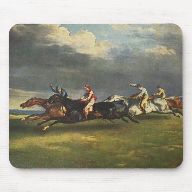 The 1821 Epsom Derby Horse Race Mouse Mat (Front)