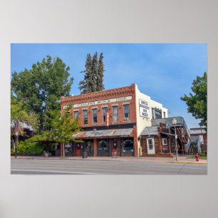 The 1907 Coalter Block, Lander, Wyoming Poster