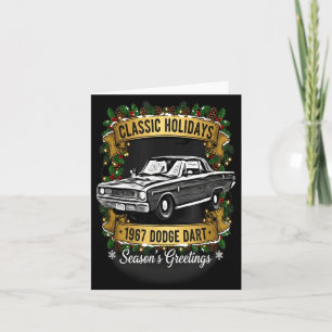 The 1967 Dodge Dart Clic Holiday Cheer Apparel Card