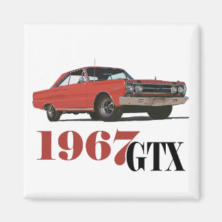 THE 1967 RED GTX MAGNET