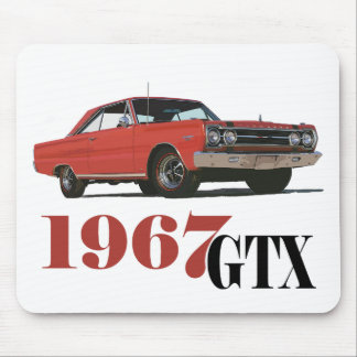 THE 1967 RED GTX MOUSE MAT