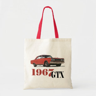 THE 1967 RED GTX TOTE BAG