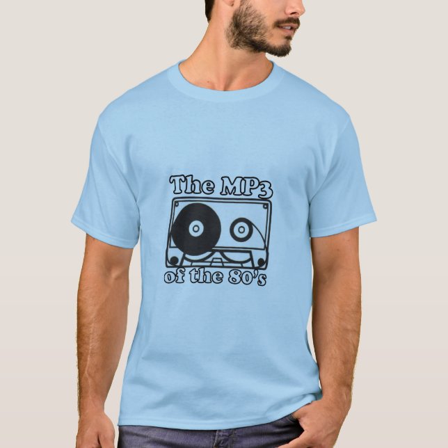 The 1980's MP3 Player T-Shirt (Front)