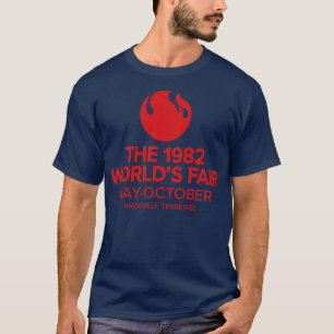 The 1982 Worlds Fair Knoxville Tennessee Months Re T-Shirt