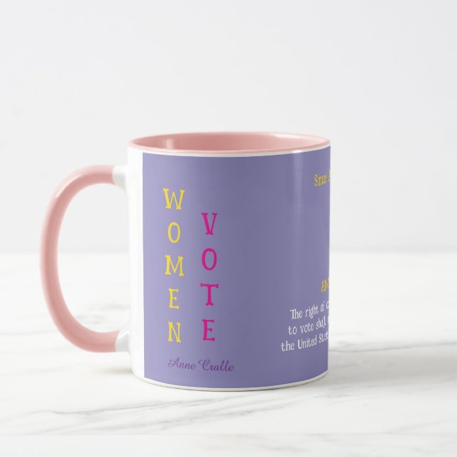 The 19th Amendment Mug (Left)
