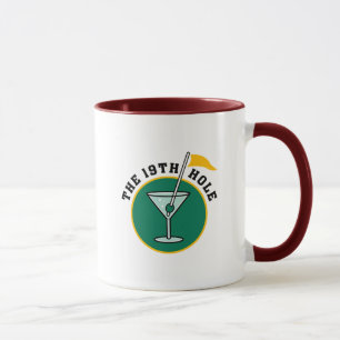 The 19th Hole Funny Golf Dadism gift Mug