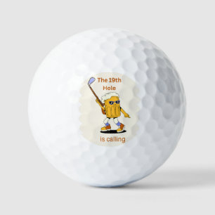 The 19th Hole is Calling Golf Balls