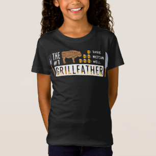 The 1 Rare Medium Well Grillfather BBQ Lovers T-Shirt