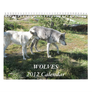 The 2012 Wolf Calender Calendar