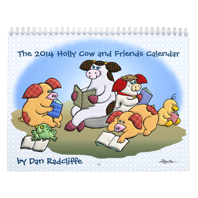 The 2014 Holly Cow and Friends Calendar (Cover)