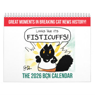 The 2026 Breaking Cat News Calendar