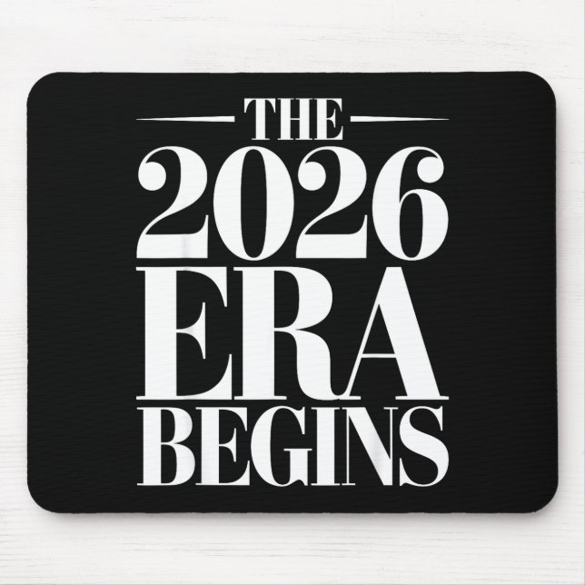 The 2026 Era Begins Future Mindset Forward Revolut Mouse Mat (Front)