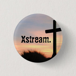 The%20Cross, Xstream. - Customised 3 Cm Round Badge