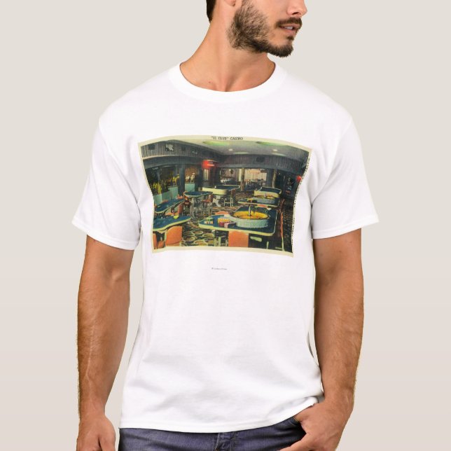 The 21 Club Casino, Hotel Last Frontier T-Shirt (Front)