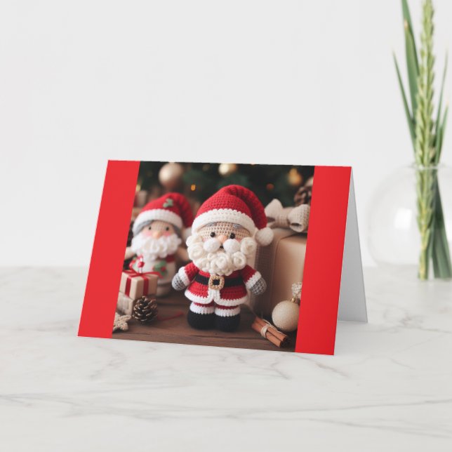THE 2 OF US WANT TO SAY MERRY CHRISTMAS  HOLIDAY CARD (Front)