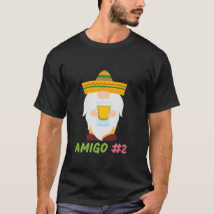 The 3 Amigos Matching Gnome Group Amigo 2 Cinco De T-Shirt