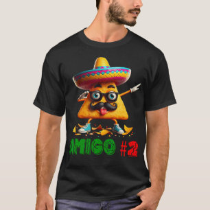 The 3 Three Amigos Cinco De Mayo Amigo 2 Group Mat T-Shirt