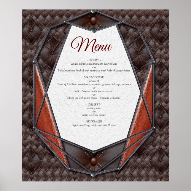 The 3D Leather Academia Decor & Cards (Front)